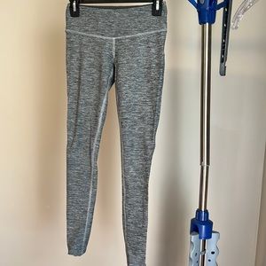 New balance legging tight soft microfiber Heather grey